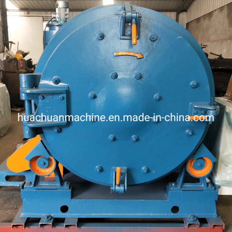 Rotary Drum Shot Blasting Machine Used For Nuts And Screws