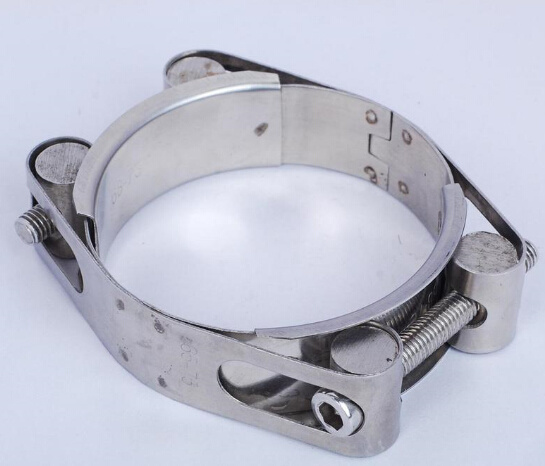 Stainless Steel Pipe Clamps Crimp Hose Clamps Plastic Tube Clamp