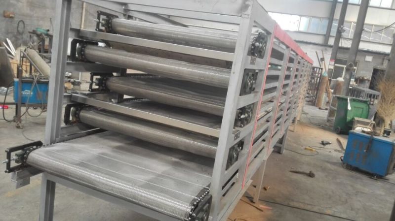 Tunnel Type Food Drying Equipment Dryer Fruits Vegetables Dehydrator