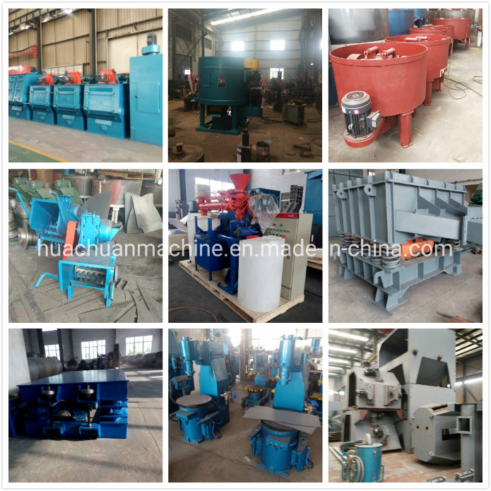 CE Approved Q48 Hanger Continuous Shot Blasting Machine