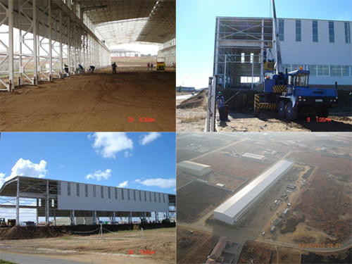 Steel Structure ISO Standard Prefabricated Factory Building