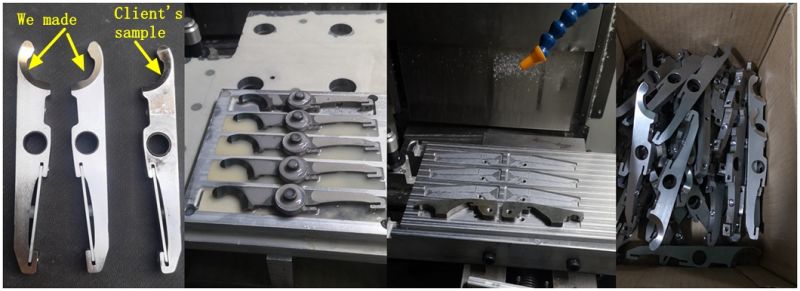 Precision Part Milling Yellow Sandblasting Machining Parts with CNC Lathe Turning