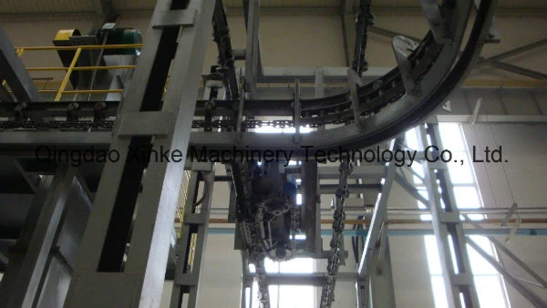 Hanger Pass-Through Shot Blasting Machine for LPG Gas Cylinder