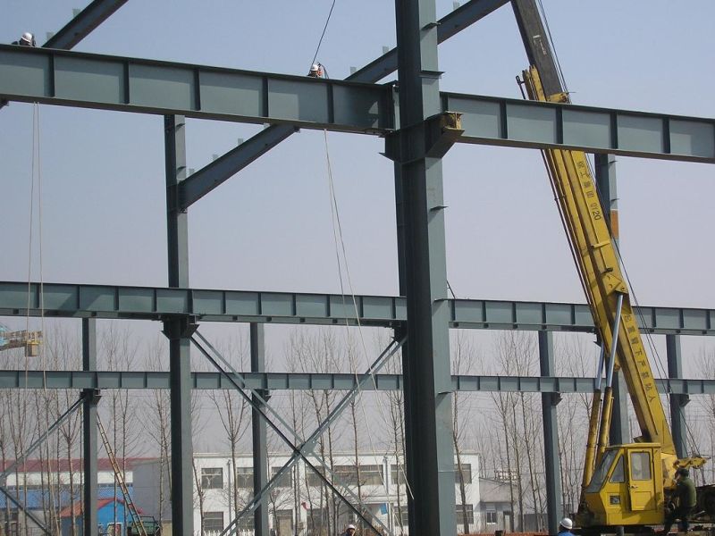 Prefabricated Steel Structure Building Material Steel Plant (Q345B/Q235B)