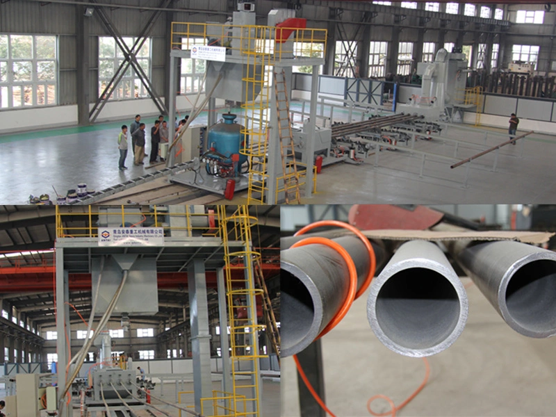 Pipe Shot Blast Machine for Steel Plate Surface Outer and Inner Cleaing
