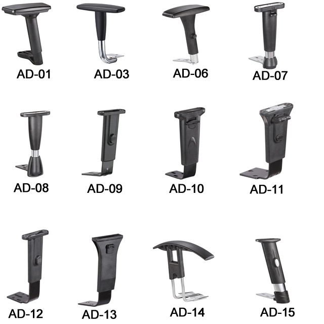 Cheap Price PP Fixed Armrest for Computer Desk Chairs Parts