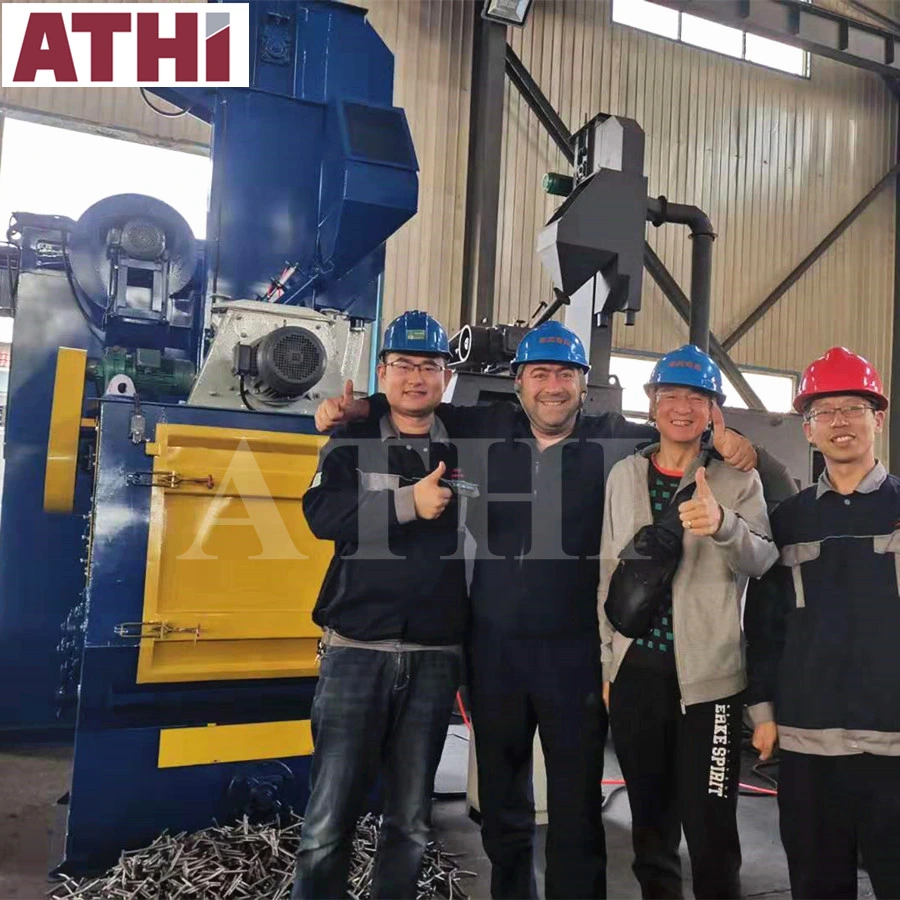 Tumble/Crawler/Apron/Rubber Belt Type Shot Blasting Machinery for Forging Casting Parts Cleaning