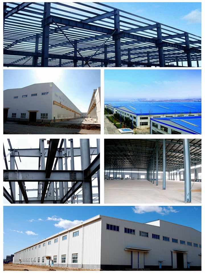 2018 New Designed ISO Standard Prefabricated Structural Steel Workshop