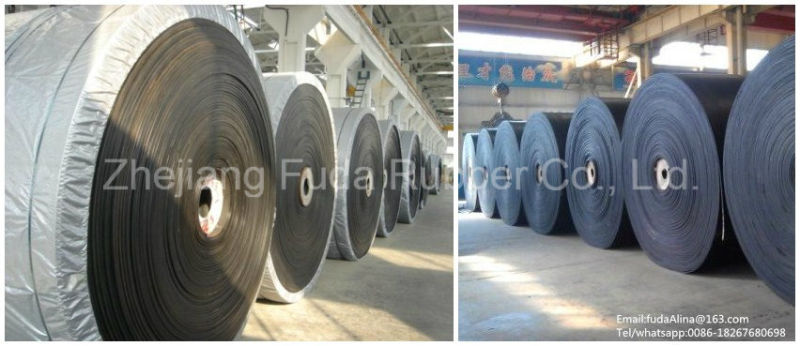 Canvas Heat Resistant Hr Conveyor Belt for Steel Plant