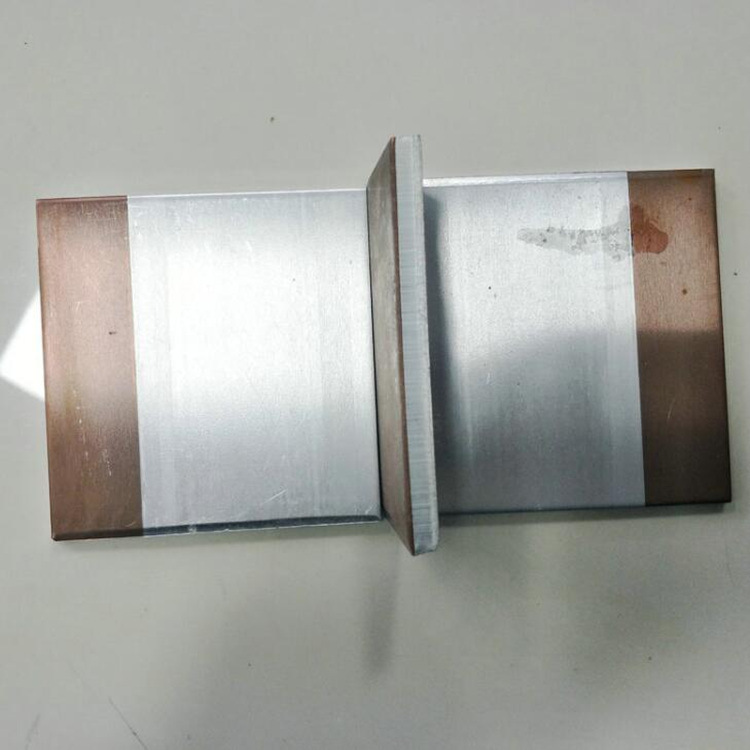 Copper Aluminum Clad Steel Sheet Explosive Bonding Clad Plate