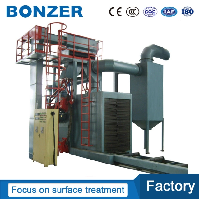 Continuous Pass Through Type Shot Blast Machinery for Painting