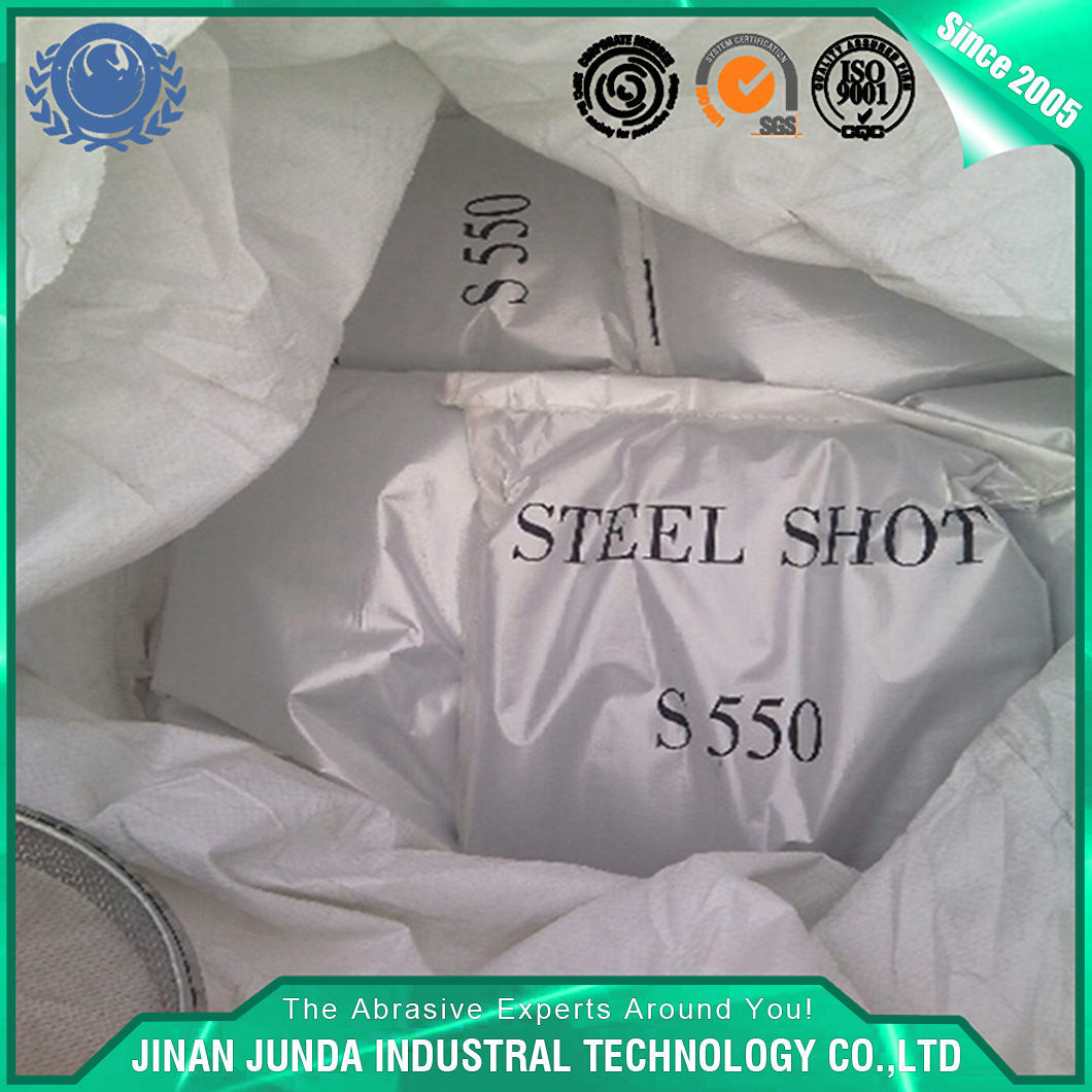 Grinding Media Metal Product Abrasive Cast Steel Shot S550 for Surface Preparation with SAE Standard