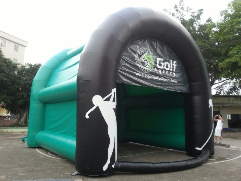 2019 New Advertising Inflatable Golf Simulator Shooting Games for Sale