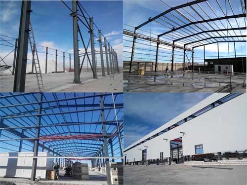 Steel Structure ISO Standard Prefabricated Factory Building