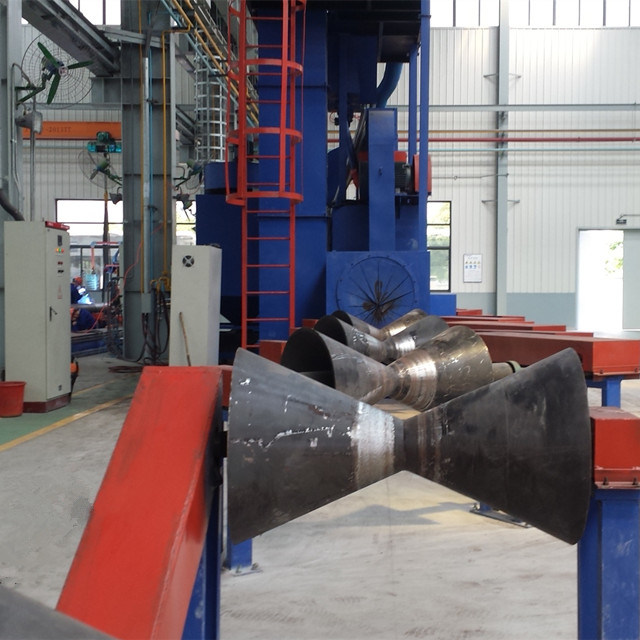 Steel Tube Outer Wall Shot Blasting Cleaning Machine Price