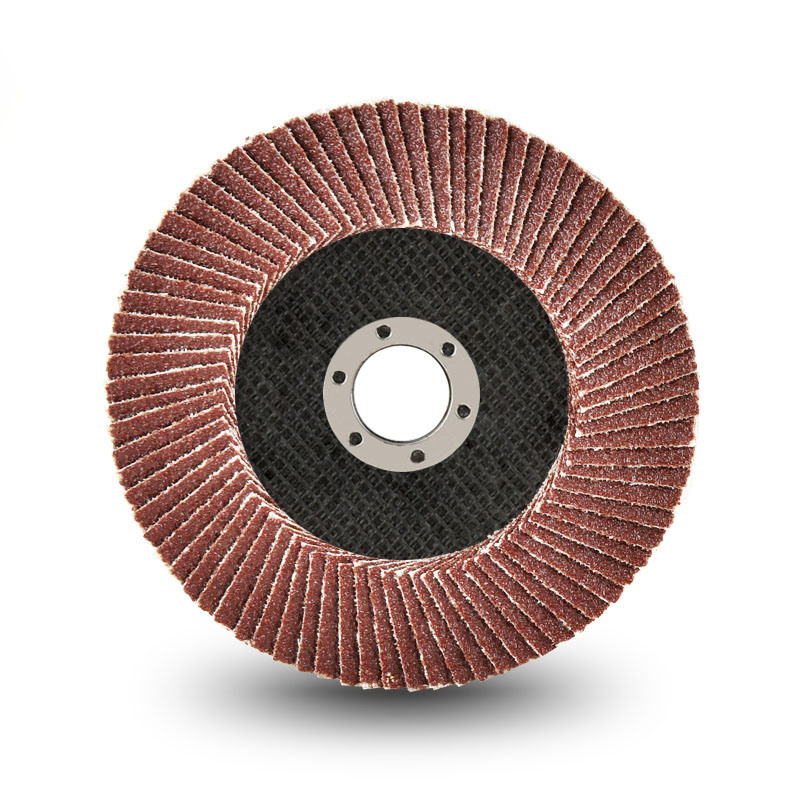 5inch Red Abrasive Flap Abrasive Disc for Metal Polishing