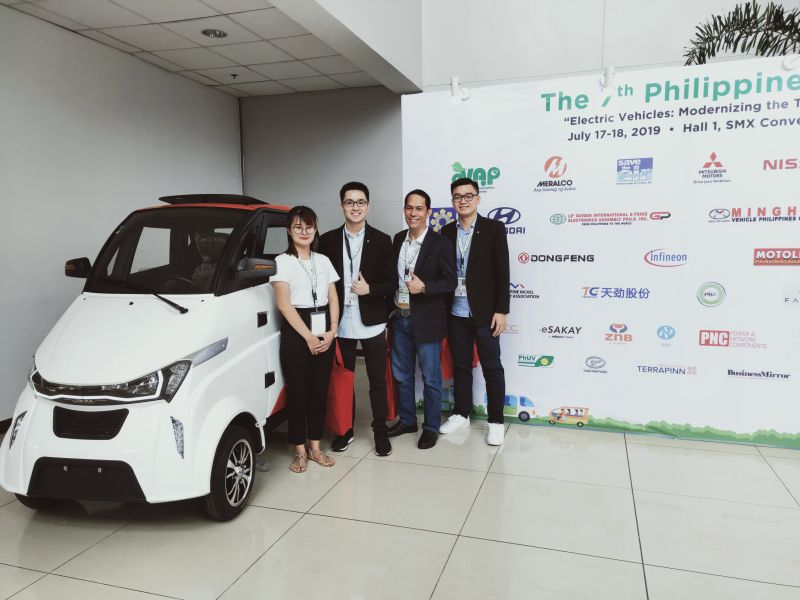 Smart Electric Express Vehicle for Transportation Company