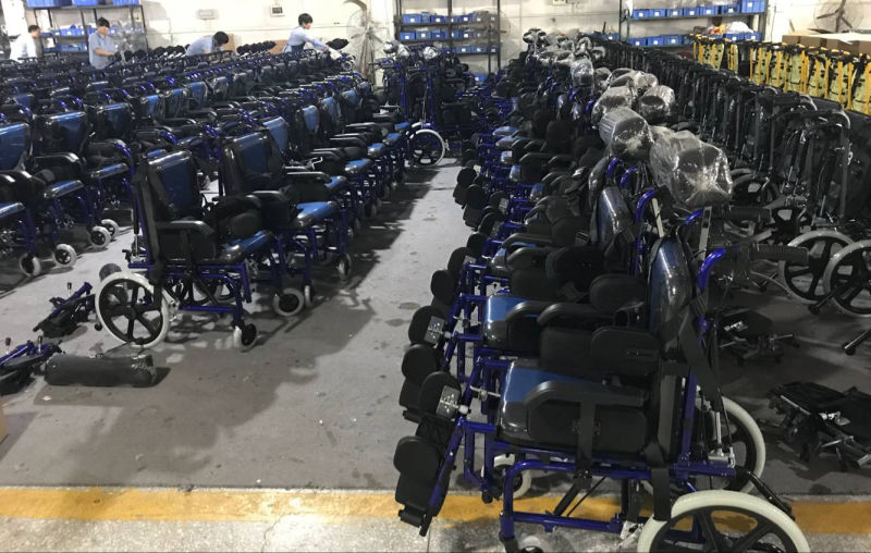 Aluminum Alloy Cerebral Palsy Adjustable Wheelchair (THR-CW958L)