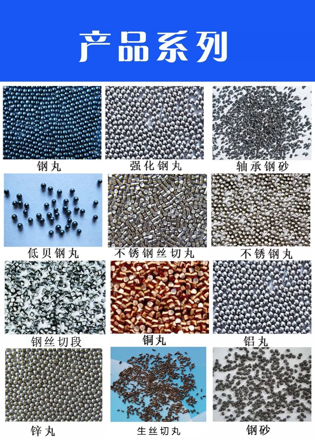 High Carbon Steel Shot for Cleaning, Blasting and Peening S70, S110, S130, S170, S230, S280, S330, S390, S460, S550, S660, S780, S930, S1110