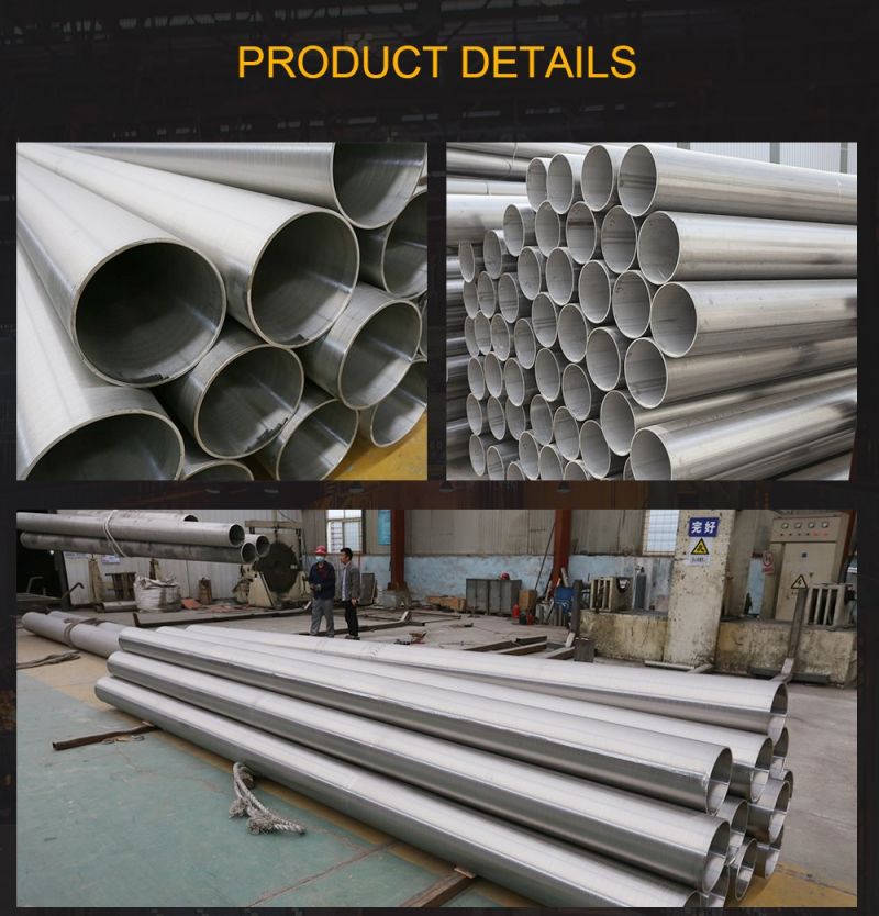 Wholesales Standard Sizes 201 202 Stainless Steel Pipe Manufacturer