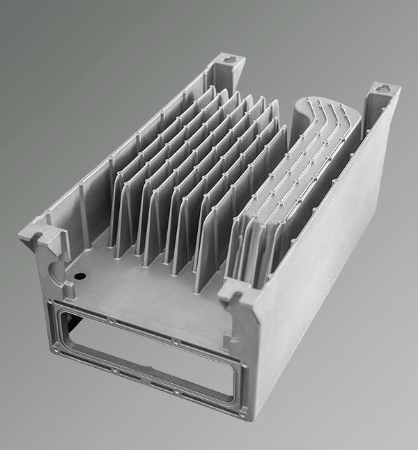 OEM Die-Cast Aluminum Alloy Inverter Radiator