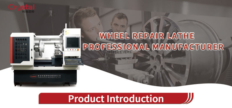 Wrm28h PC Cut Alloy Wheel Repair Machine/ CNC Lathe Machine