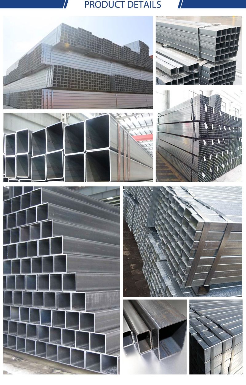 304 Stainless Steel Square Pipe/Rectangular Welded Steel Pipe Custom Size