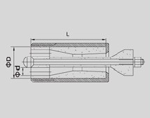 Sandblasting Boron Carbide (B4C) Nozzle for Machines' Cleaning and Blasting