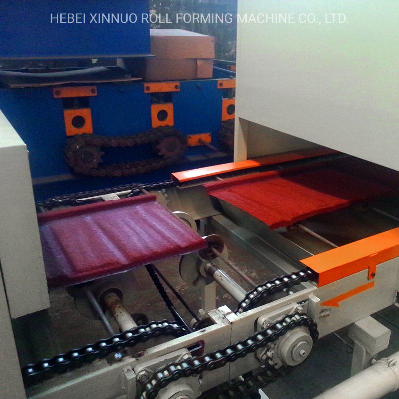 Stone Sandblasting Sandblasting Sandstone Roof Tile Making Machine