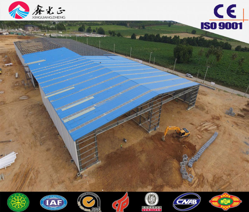 Prefabricated Steel Structure Building Material Steel Plant Steel Hangar (Q345B/Q235B)