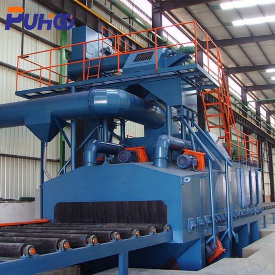 Cheap and High Quality Q69 Series Steel Profiles Shot Blasting Machine for Sale