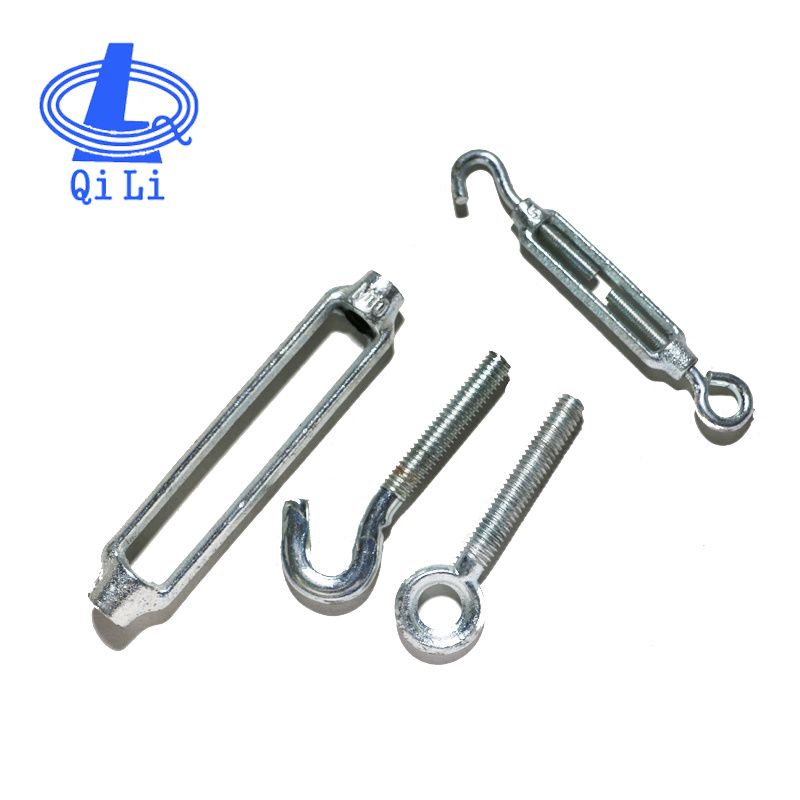 Zinc Plated Alloy Die Cast Turnbuckle Eye and Hook