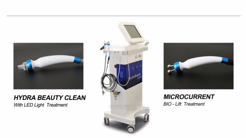 5in1 Hydra Dermabrasion LED Microcurrent Oxygen Jet Machine