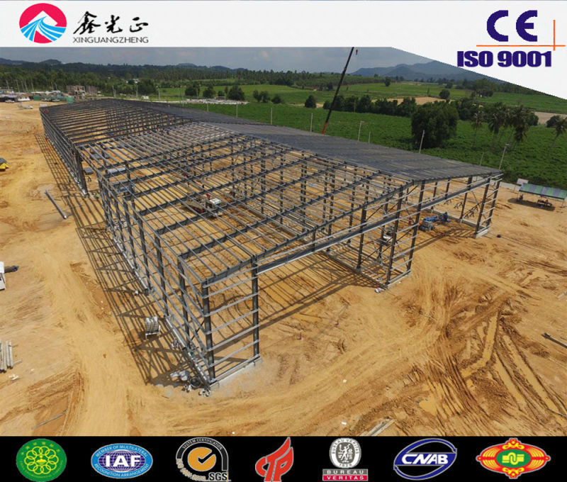 Prefabricated Steel Structure Building Material Steel Plant Steel Hangar (Q345B/Q235B)