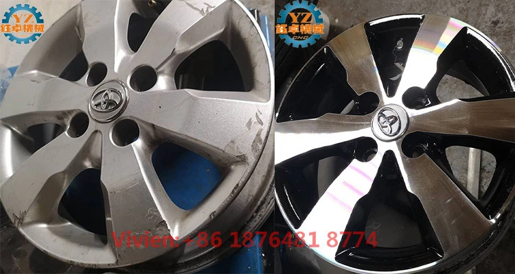 Automatic Alloy Wheel Repair CNC Lathe