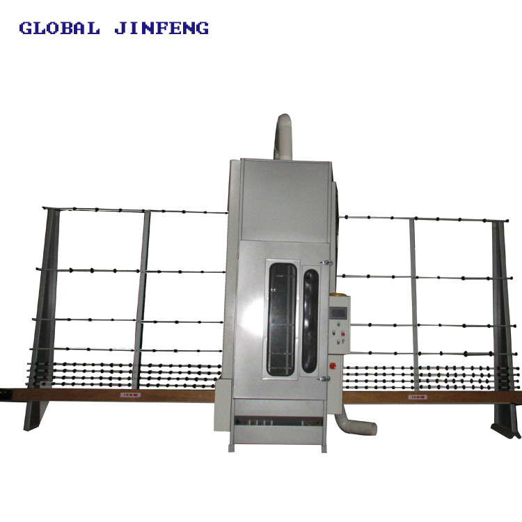 2000mm Glass Sandblasting Machine with Automatic Guns Glass Machine