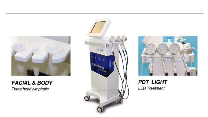 5in1 Hydra Dermabrasion LED Microcurrent Oxygen Jet Machine