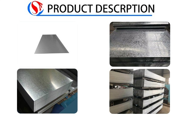 Galvanized Sheet Steel Selling Different Thickness Cheap Made in China Metal Zinc Coated Galvanized Steel Sheet