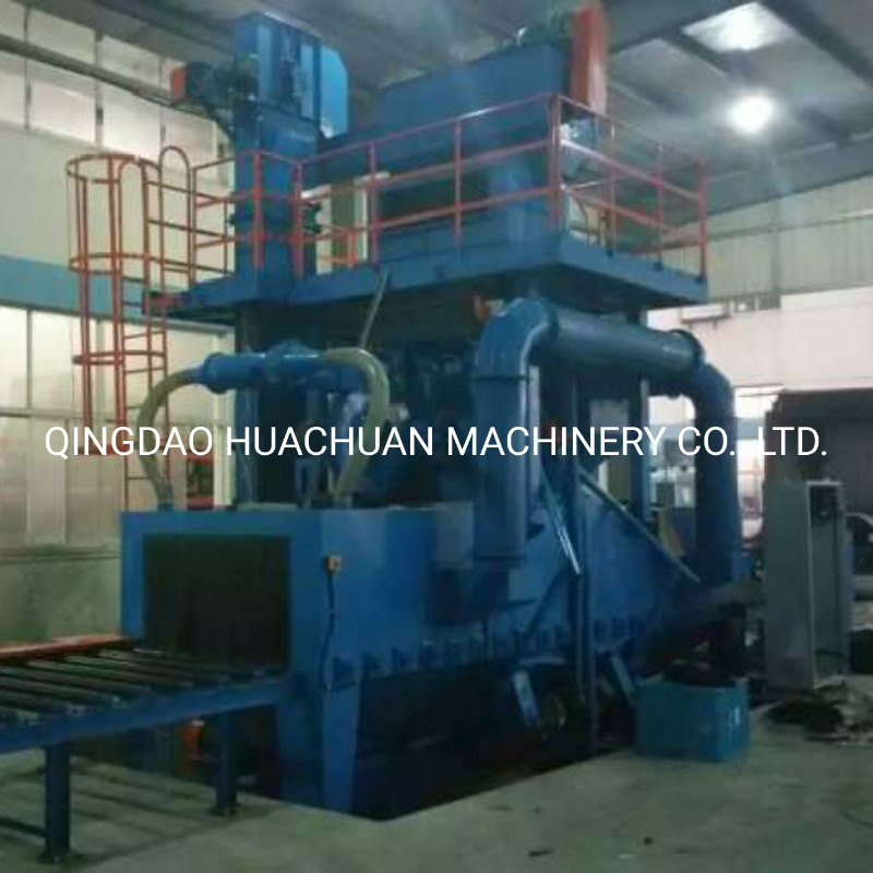 Roller Conveyor Shot Blasting Machine for Steel Sheets, Sections, Beam