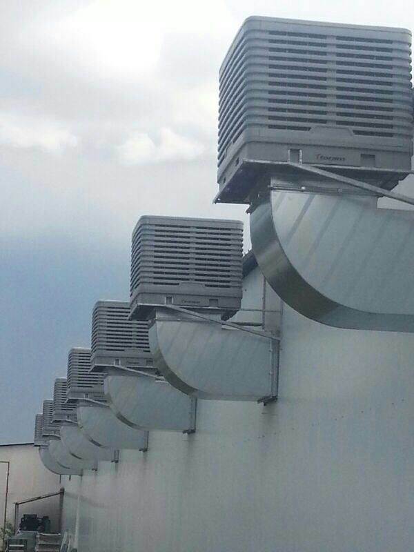 Industrial Evaporative Air Conditioner for Industrial Purpose
