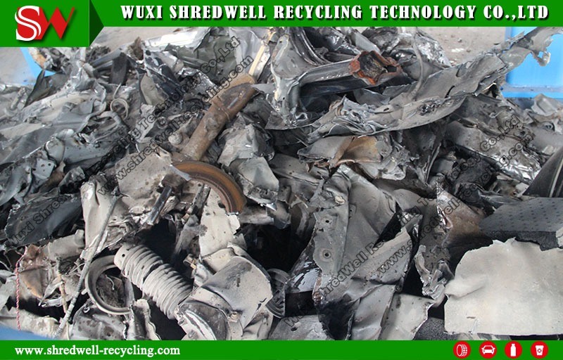 Unique Technology Scrap Metal Shredder for Hard Steel and Car Recycling