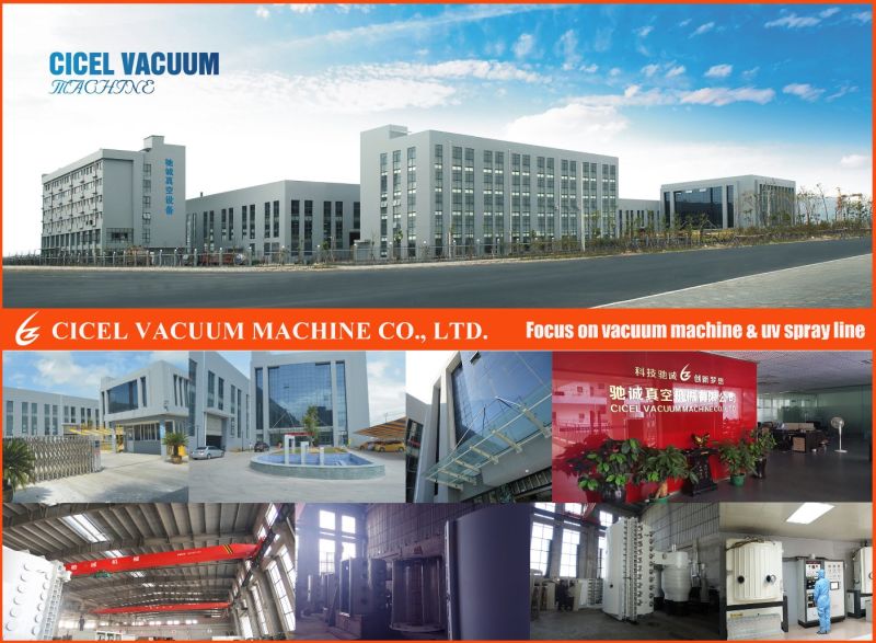 Cicel Provide Vacuum Coating Machine/Plastic Vacuum Coating Machine/Vacuum Coating System
