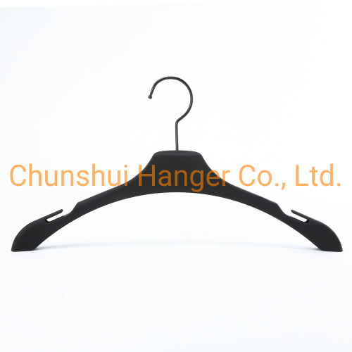 Factory Direct Sales Soft Touch Womens Top Hanger/ Shirt Hanger / Jacket Hanger /Coat Hanger Rack and Clothes Hanger