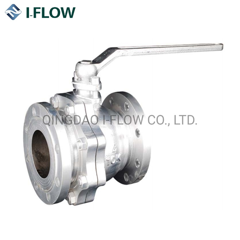 Handle Flanged Floating Stainless Steel/Cast Iron Ball Valve