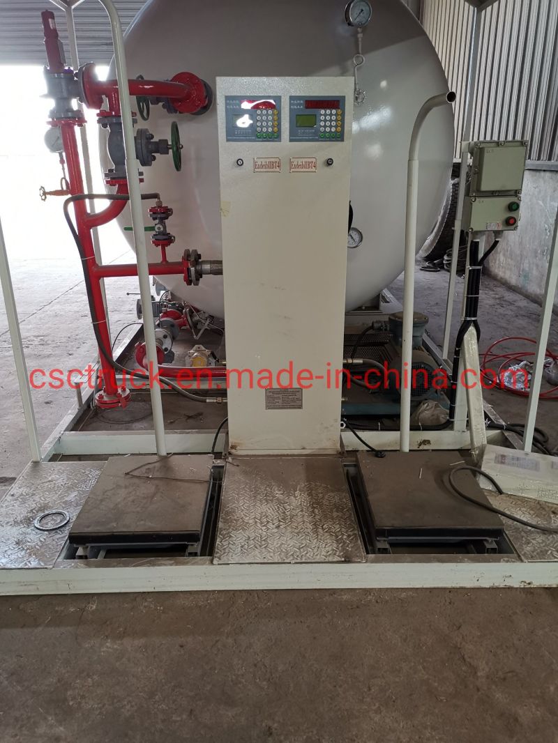 2tons 2.5mt LPG Cylinder Filling Station with LPG Dispenser