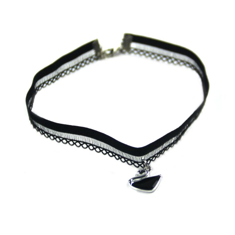 Hot Sale Elegant Crgnet-Shaped Pendant Necklace with Net
