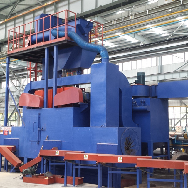 Steel Tube Outer Wall Shot Blasting Cleaning Machine Price