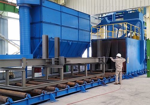 Steel Plate and Steel Structure Shot Blasting Machine with Factory Price