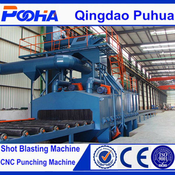 Ce Quality Q69 H Beam Steel Shot Blasting Machine