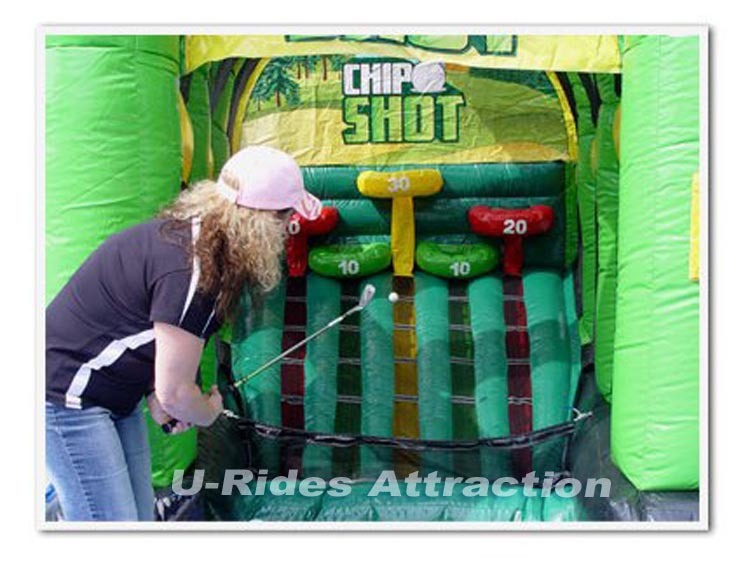Commercial Chip Shot Inflatable Game Chip Shot Golf Inflatable Game